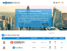 Tablet Screenshot of brokers-reviews.com